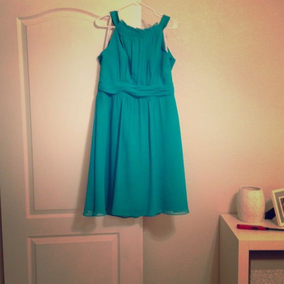 Green summer dress