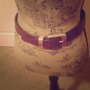 Fossil Leather belt.