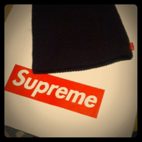 Supreme Navy Blue Beanie