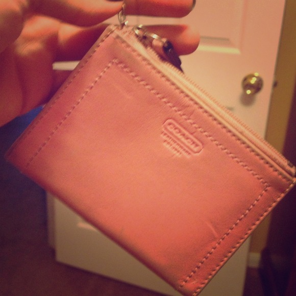 Authentic COACH Pink Coin Purse