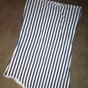 Striped American Apparel one piece