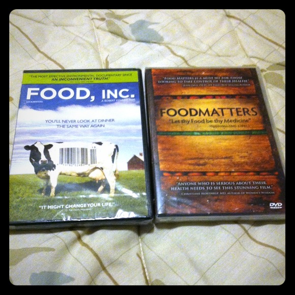 Food, Inc. & FOODMATTERS DVDs