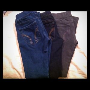 Reduced ⬇Hollister jeans leggings bundle
