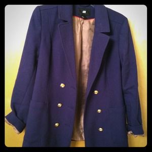 Navy sailor blazer