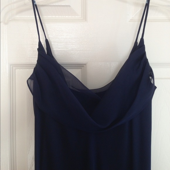 🚫SOLD🚫Navy Blue Evening Dress - only $5 - Picture 2 of 4