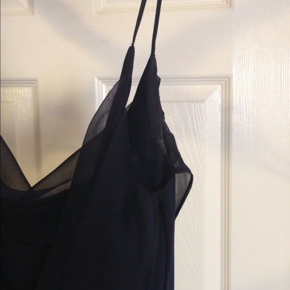 🚫SOLD🚫Navy Blue Evening Dress - only $5 - Picture 4 of 4