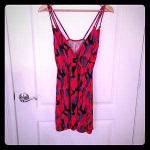 Urban Outfitters Red multicolored dress
