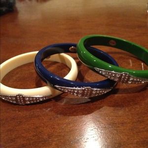Lulu Frost for J. Crew Bangle in Green and Blue