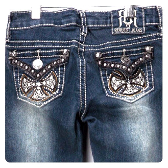 Request Jeans Denim - Like new! Request "Hudson" Bootcut Jeans, Girl's