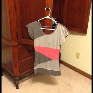Grey and pink tunic