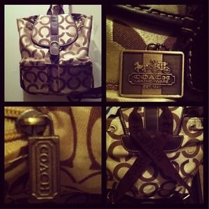 Backpack Style Designer Purse