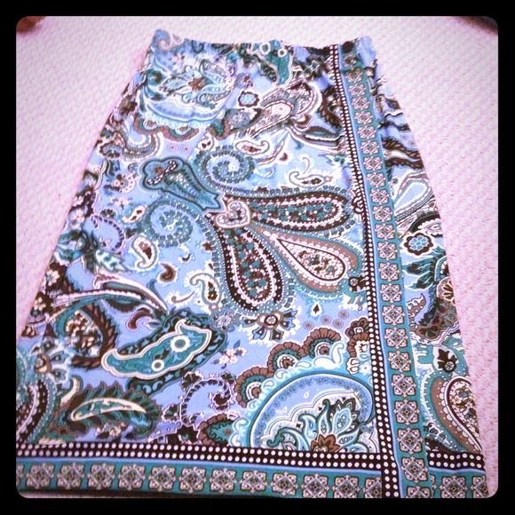 Long flowy skirt