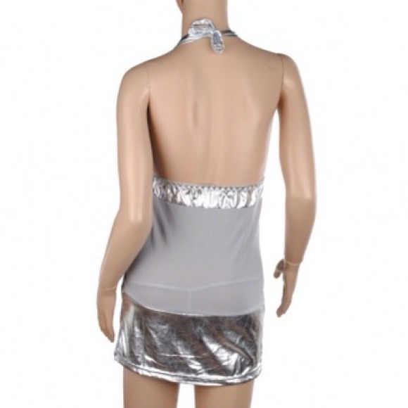 Babydoll mini dress + G-string - Picture 3 of 4