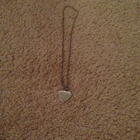 Proud Army Girlfriend Heart Necklace
