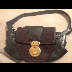 Authentic Fendi Borsa Tuc Purse Handbag