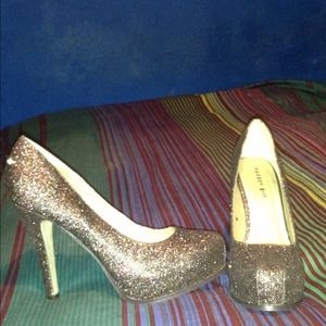 Steve Madden sparkly heels