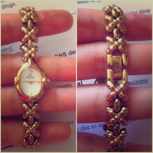 Reduced! Bulova diamond bracelet watch