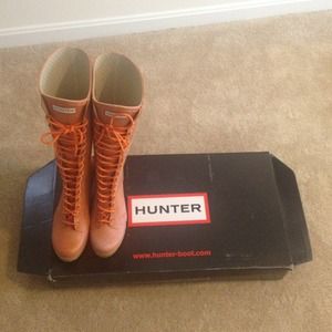Orange Hunter Rain-boot