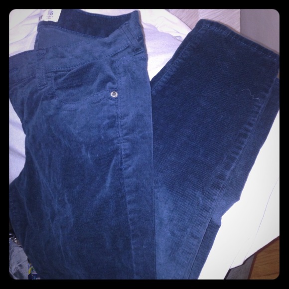 Reduced🔴Used once! Old Navy blue corduroy skinny