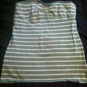 Mossimo strapless shirt