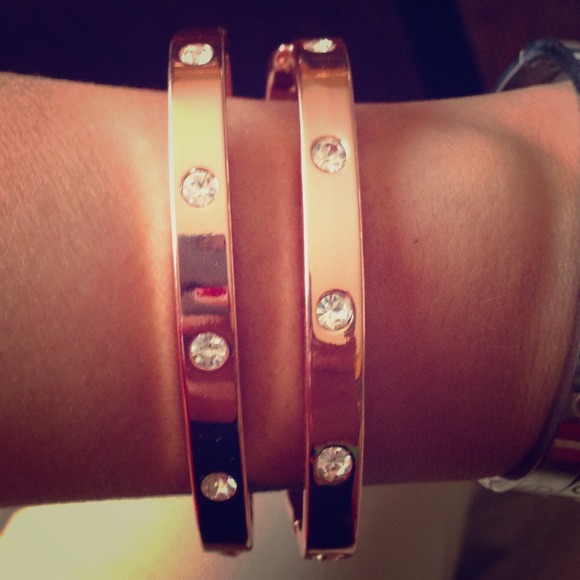 Cartier inspired love bracelets. $20 for both!!!
