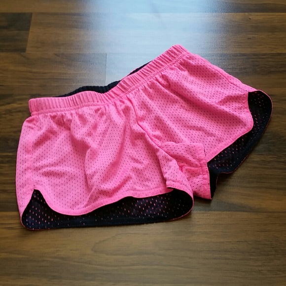 Arizona Pink Jersey Short Shorts Reversible