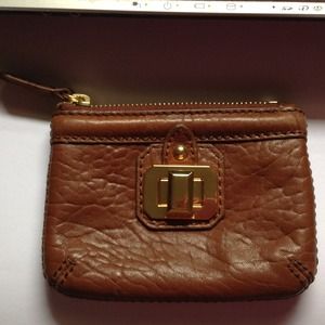 Small leather coin purse