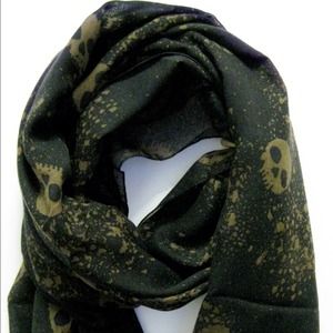 🐥Reduced🐥Skull Printed Shawl Scarf