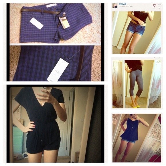 BUNDLE!! Romper, shorts x 2, tank, leggings