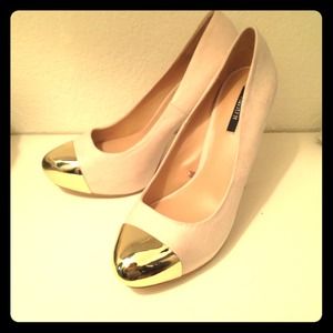 Gold Tip Heels