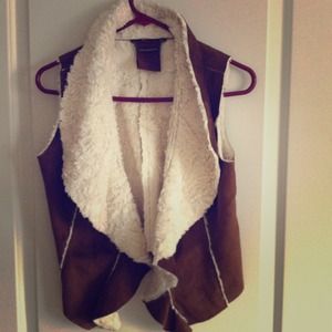 TRADED!!!!!   Faux Shearling Vest