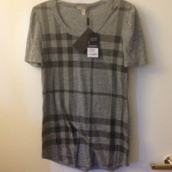 Exploded Check Tee (Burberry Brit) New