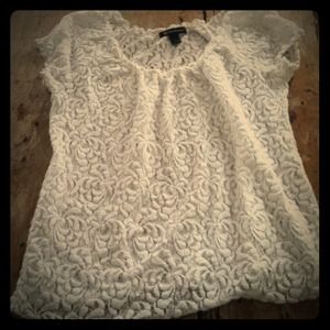 Lace baby doll shirt 🎀