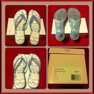 2 Coach sandals
