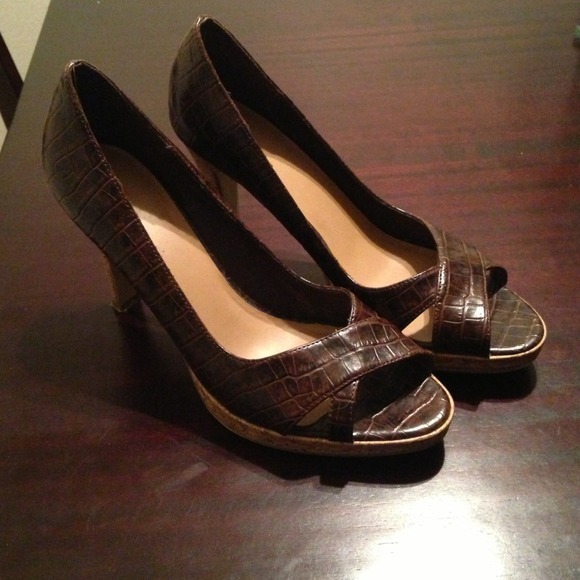 Open toe heels