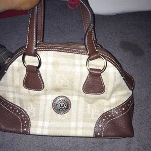 Dark brown Dooney & Burke purse