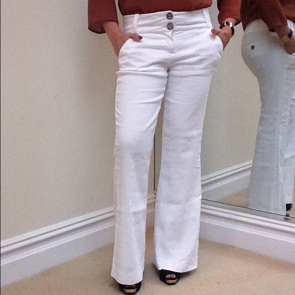 XX SOLD XX Bebe white pants.