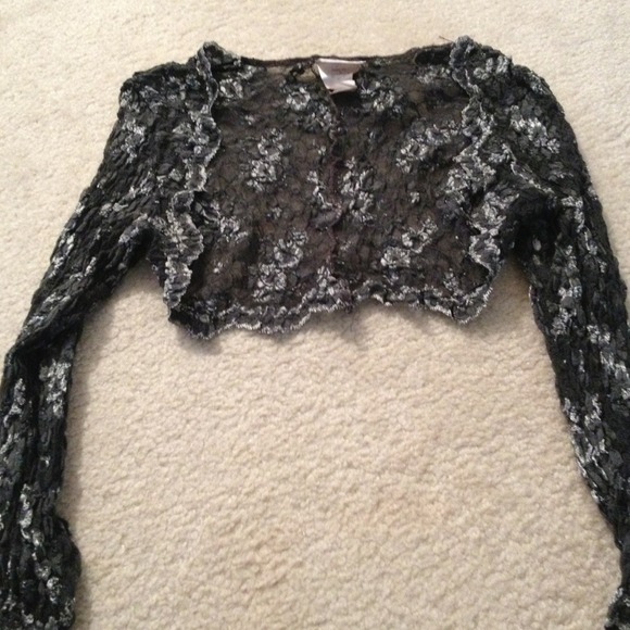 Tube top and see through arm covering. - Picture 4 of 4