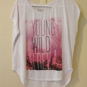 Cute young wild and free top