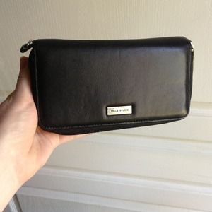 Pelle Studio black leather wallet/purse