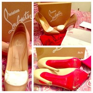❌SOLD❌Christian Louboutin Pigalle 120 Nude