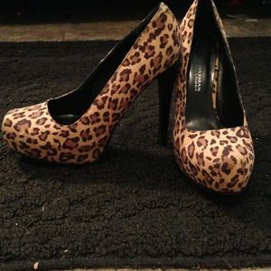 Leapord Print Kardashian Kollection Heels