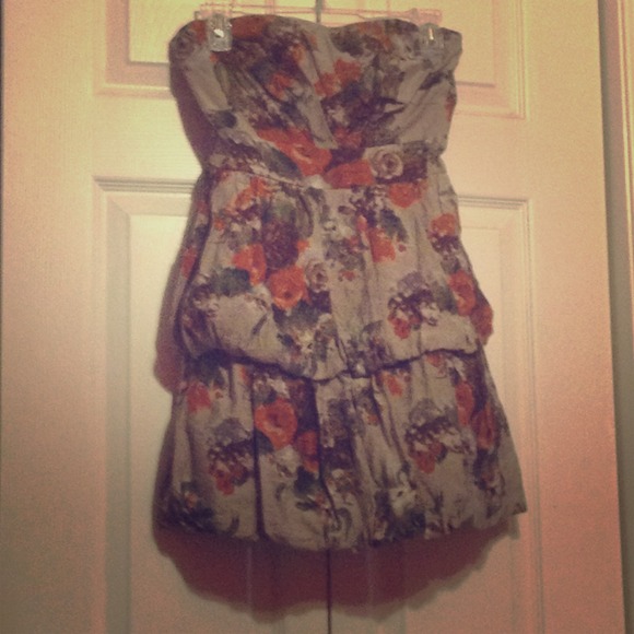 Short Flower print dress