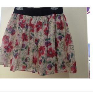 XXI floral skirt