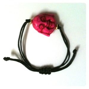 Pink Buddha Bracelet