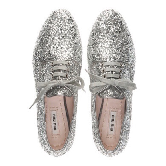 ❌[SOLD] MIU MIU GLITTER OXFORD