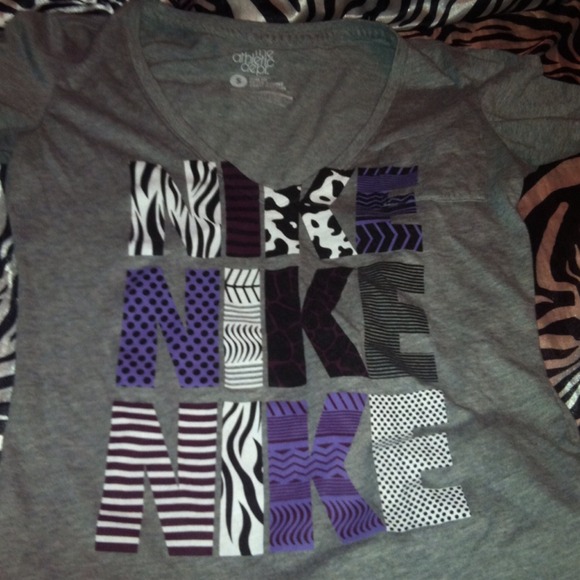 Nike v-neck (: