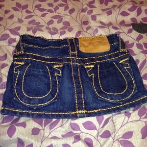 True religion girls skirt
