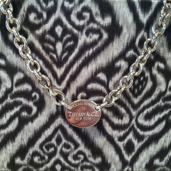 Tiffany & Co. Jewelry - Tiffany & Co. Sterling silver ID necklace