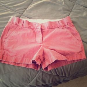 J. Crew 3" chino shorts. Size 4